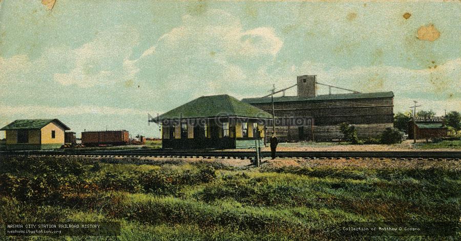 Postcard: Scotia Station of the Boston & Maine Railroad, Schenectady, New York